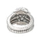 Bague 53 Bague Cocktail Or blanc Diamant 58 Facettes 4387256CN