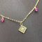 Collier Collier CAMPANILLA en Or et Rubis 58 Facettes D361157SP