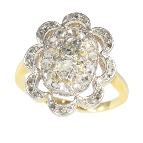 Bague 52 Élégance victorienne : une bague de fiançailles en diamant, vers 1900 58 Facettes 18085-0030