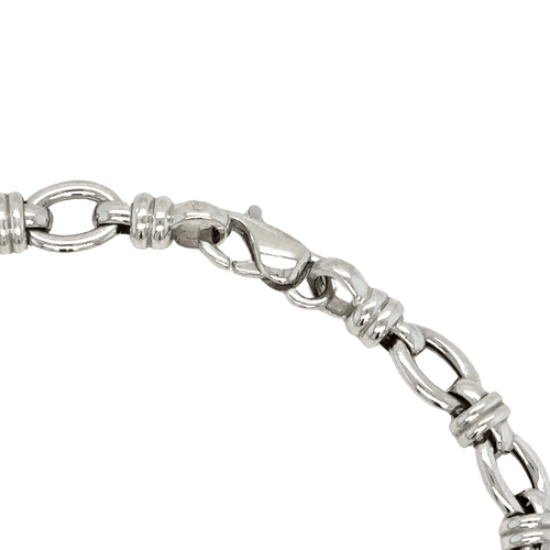 Bracelet Bracelet à Maillons - Or Blanc 58 Facettes 10049/19