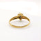 Bague 52 Bague or jaune, saphir, diamants 58 Facettes
