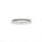 Bague 52 Demi-alliance - platine et diamants 58 Facettes 1158
