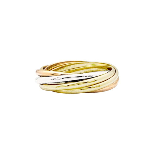 Bague 50 Bague CARTIER, « Trinity 7 anneaux », 3 ors. 58 Facettes 35292