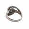 Bague 55 Bague en or blanc & diamants 58 Facettes