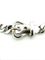Collier HERMES. Collection "Boucle sellier", collier vintage en argent 58 Facettes