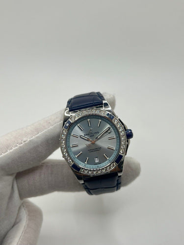 Montre Breitling Chronomat Diamants 58 Facettes