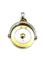 Pendentif BVLGARI. Pendentif vintage or et acier 58 Facettes