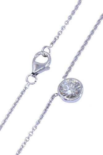 Collier COLLIER DIAMANT SOLITAIRE 0.80 CARAT 58 Facettes 077991