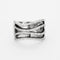 Bague 55 Bague or blanc diamants 58 Facettes RL05