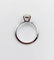 Bague 48.5 Bague solitaire or blanc et diamant Fancy Light Yellow, certificat AIG 58 Facettes A05697