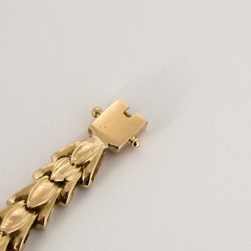 Bracelet Bracelet Esmeralda or rose et émeraudes 58 Facettes LP1423/