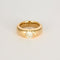 Bague 54 Bague jonc or jaune et diamant 58 Facettes LF16