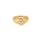 Bague 59.5 Bague coeur or jaune et diamants 58 Facettes SOR10522