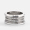 BULGARI - Bague B.Zero1 or blanc diamants 58 Facettes