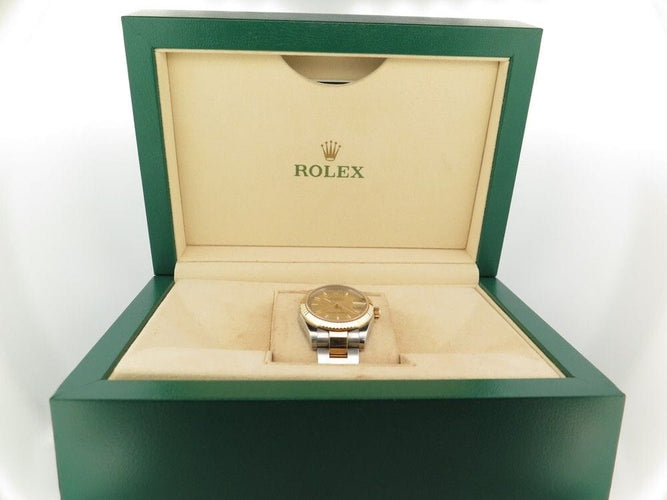 Montre montre ROLEX datejust champagne 178273 31 mm or & acier automatique 58 Facettes 249203