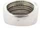 Bague 55 bague 5 rangs & 4 liens croises t55 en or blanc 18k 20gr 180 diamants 2.5ct 58 Facettes 268938