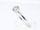 Bague Bague en or blanc avec un diamant taille brillant 58 Facettes 2088