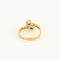 Bague 53 Bague "Toi et moi" en or jaune et diamants 58 Facettes LOR35262