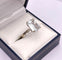 Bague 50 Bague vintage or gris aigue-marine 58 Facettes
