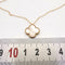 Collier Collier trèfle en or rose & nacre 58 Facettes
