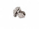 Bague 53 bague cocktail camelia t53 sertie de 188 diamants 4.12ct or blanc 18k 27.5g 58 Facettes 270127