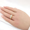 Bague vintage en or jaune & diamants