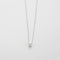 Collier collier diamant, or gris 58 Facettes