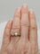 Bague 51 Bague Trilogie début XXème Diamant Perle 58 Facettes