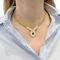 Collier Collier Van Cleef & Arpels, or jaune, saphir, diamants. 58 Facettes 34594