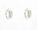 Boucles d'oreilles Boucles d'oreilles en or blanc serties de diamants de 0,60 ct 58 Facettes 12252