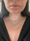 Four layers Diamond Cocktail High-end necklace
