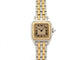Montre vintage montre CARTIER panthere pm 1057917 quartz 23 mm acier & or jaune 58 Facettes 264912