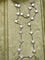 Collier Sautoir Van Cleef et Arpels Alhambra or blanc 750 et nacre 58 Facettes 1225