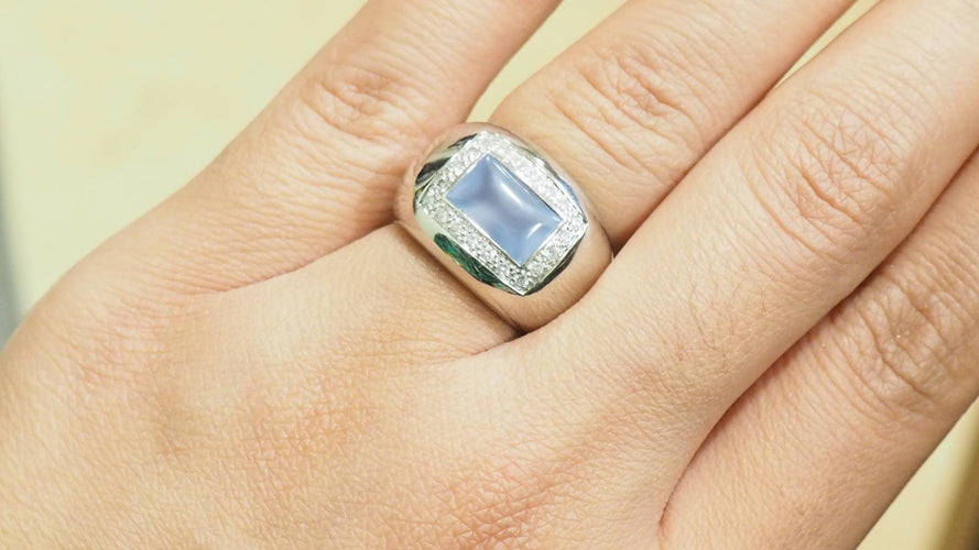 Bague Bague en or blanc Poiray - Ref 30090 58 Facettes