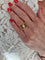 Bague 51 Bague tank or jaune diamant 58 Facettes 090361