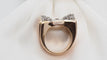 Bague 51.5 Bague années 50 en or rose, platine et diamants 58 Facettes 30362