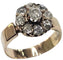 Bague 49 Bague espagnole du XIXe siècle sertie d'un diamant taille ancienne (0,72 carat au total), en or jaune 18 carats. 58 Facettes Q405B