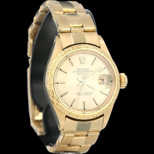 Montre Rolex Montre Lady-Datejust 26 Or Jaune 18K 58 Facettes MT41556
