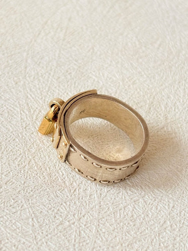 Bague 50 HERMÈS - Bague Kelly Cadenas 58 Facettes WC-2025-2255