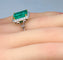 Bague 51 Bague émeraude 5,32 carats et diamants 58 Facettes AB303