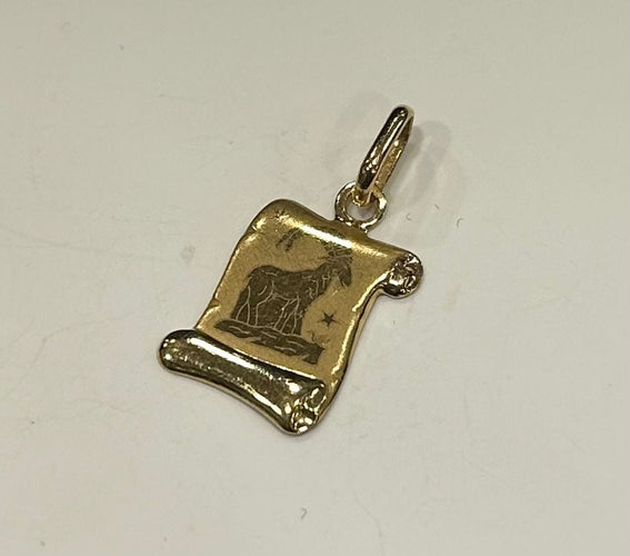 Pendentif Pendentif capricorne or jaune 58 Facettes LP582/3