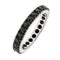 Bague 52 Bague Éternité en or blanc, diamants naturels 58 Facettes AG-200B197/NE