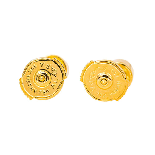 Boucles d'oreilles Boucles d'oreilles Puces Or jaune Diamant 58 Facettes 4286082CN