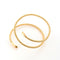 Bracelet Bracelet Double Tête de Serpent 58 Facettes LP851/14