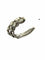 Boucles d'oreilles Boucles d’oreilles créole or blanc 18 carats et diamants navettes 58 Facettes