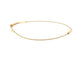 Bracelet bracelet CELINE line 460lq6gyd 15.5cm or jaune 18k diamants 0.06ct 58 Facettes 270278