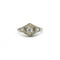 Bague 42.5 Bague - Or blanc et diamants 58 Facettes 1142