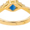 Bague 53 Bague Or jaune Saphir, Diamant 58 Facettes 3683065CN