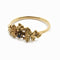 Bague Bague vintage, en Or rose et Saphir 58 Facettes