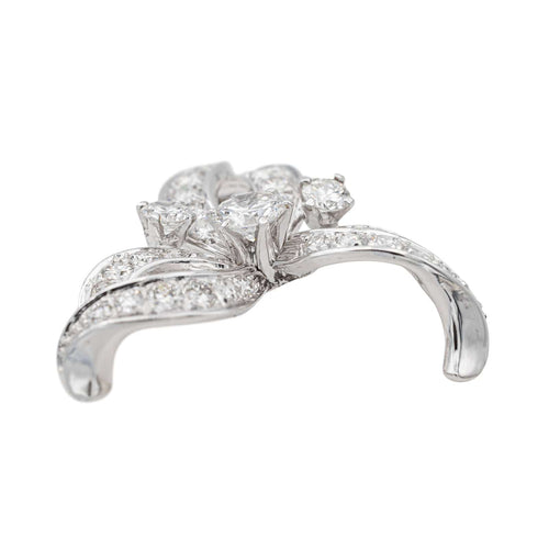Pendentif Pendentif Or blanc Diamant 58 Facettes 3237930CN